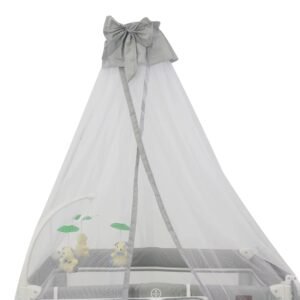 Baby Playpen Cosleeper with detachable baby carrier/car seat with stand net