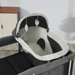 Baby Playpen Cosleeper with detachable baby carrier/car seat