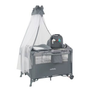 Baby Playpen Cosleeper with detachable baby carrier/car seat