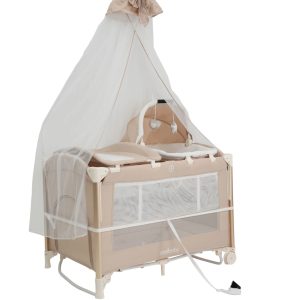 Baby Playpen Cosleeper with detachable baby carrier/car seat