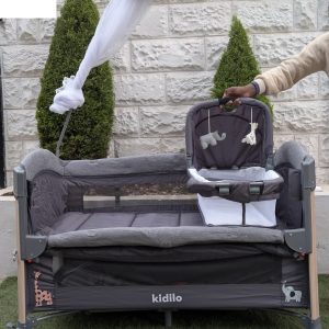 Baby Playpen baby Cosleeper bed With Infant bassinet And Mosquito Net