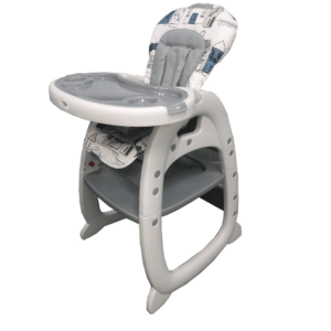Baby Feeding High Chair -Grey