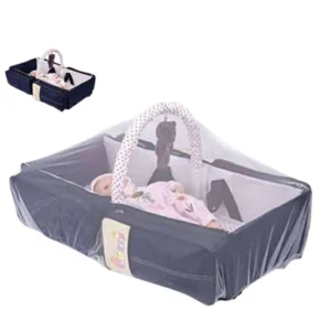 Foldable Diaper Bag 4 in1 - Blue.