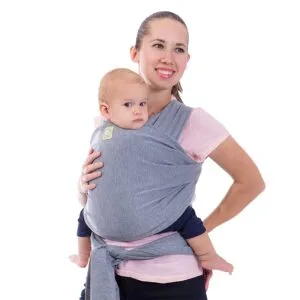 Baby Wrap Carrier Sling/ toto wrap(Grey)