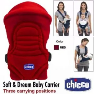 Chicco Baby Carrier- Red(3.5 Kg To 13 Kg)