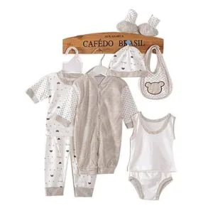 Fashion 8 Piece Baby Cloth Set- Unisex( Print Indifferent)
