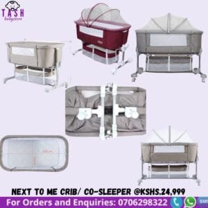 Get the Affordable Next to Me bed Co Sleeper Tash Baby Store Baby shop in Nairobi Westlands Baby Store Kenya