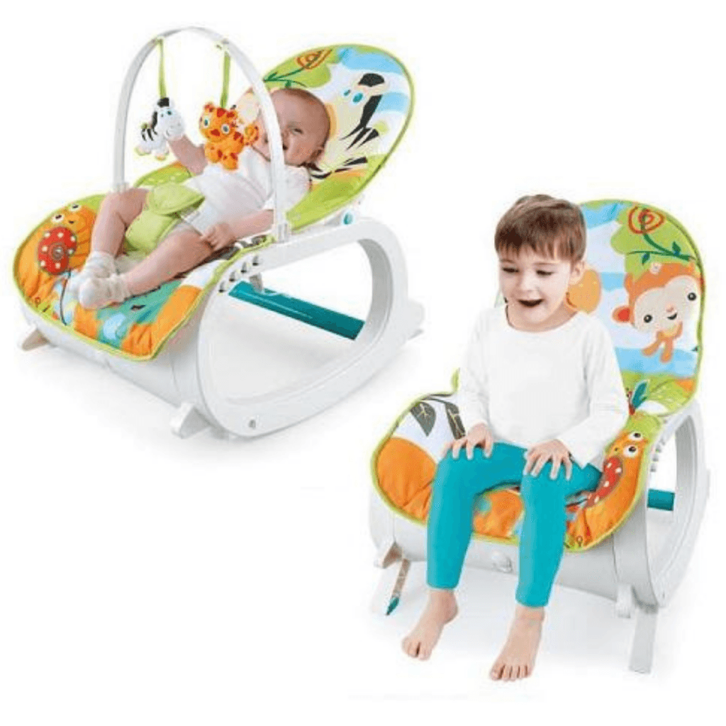 2 IN 1 Portable Rocker WITH MUSIC & VIBRATIONS | Tash Baby Store