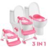 step ladder pink