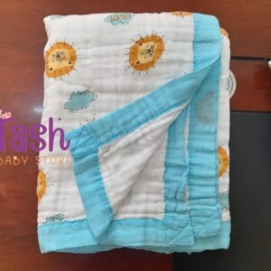 Premium Baby Bamboo Cotton Muslin Swaddle Blanket