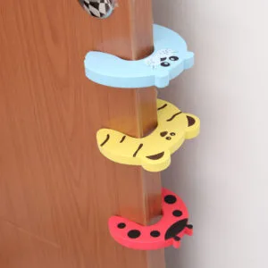 Foam Door Stoppers for Kids/Safety Finger Protection- 3 pcs