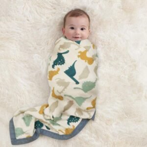 Premium Baby Bamboo Cotton Muslin Swaddle Blanket
