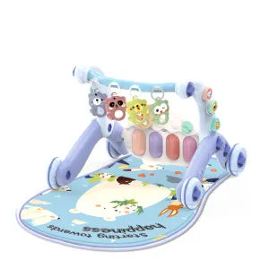 5-in-1 Baby Gym piano Play Mat & Learning multifunctional baby Walker( ideal from newborn to 18 months)