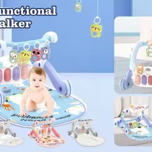 5-in-1 Baby Gym piano Play Mat & Learning multifunctional baby Walker( ideal from newborn to 18 months)