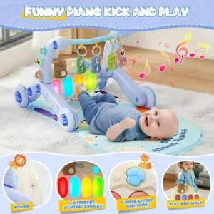 5-in-1 Baby Gym piano Play Mat & Learning multifunctional baby Walker( ideal from newborn to 18 months)