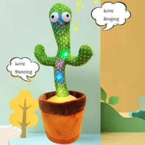 Rechargeable Dancing/Singing/Talking Cactus Toy with Light