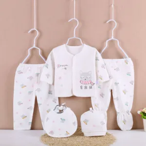 Unique Newborn Receiving Set- 5 pieces
