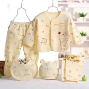 Unique Newborn Receiving Set- 5 pieces