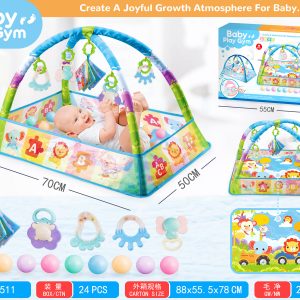 Baby Play Gym Playmat/musical baby activity center