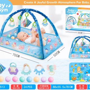 Baby Play Gym Playmat/musical baby activity center