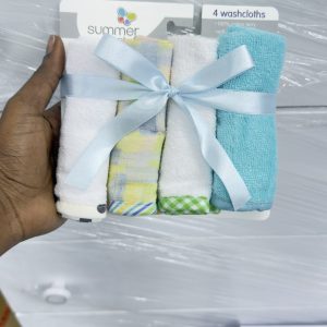 Ultra Soft and Absorbent Baby Wash Cloths-set of 4