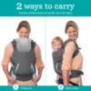Infantino Ergonomic Hoodie Baby Carrier. (Designed for babies & toddlers)