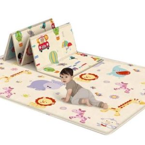 Double sided foldable baby Crawling Play Mat, well padded