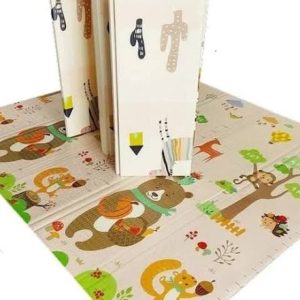 Double sided foldable baby Crawling Play Mat, well padded