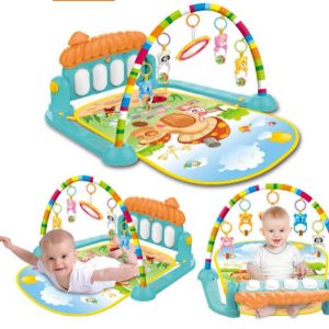 Comfort baby Piano playmat- kick and play with overhead toys