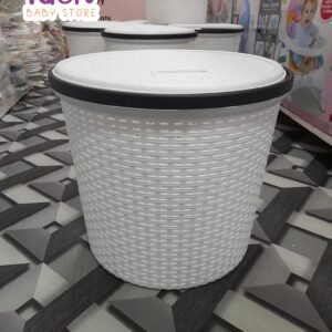 Multipurpose Laundry Basket with a Lid