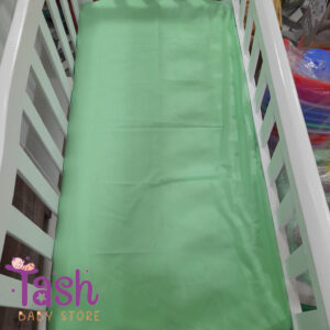 NEW Fitted Baby Crib Sheet Cotton-Green
