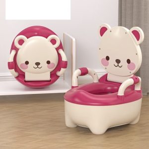 Cute Cartoon Baby Potty removable toilet bowl