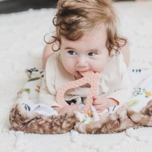 Unique Pear-shaped Silicone Teether
