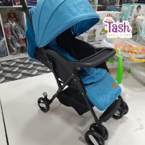 NEW Baby Stroller with Feeding Tray and Storage Basket