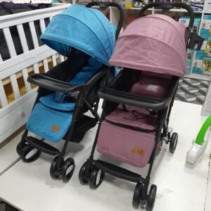 NEW Baby Stroller with Feeding Tray and Storage Basket