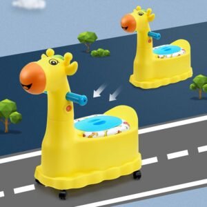 NEW Giraffe Potty Training Seat with Wheels