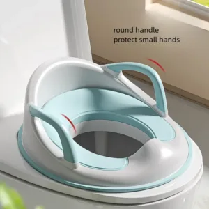 Toddler Cushioned Toilet Training Seat with handles