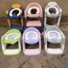 3-in-1 children's potty training toilet with a step ladder