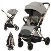 Kidilo easy fold baby stroller/Pushchair , with reversible handle ( newborn to 25 kgs)