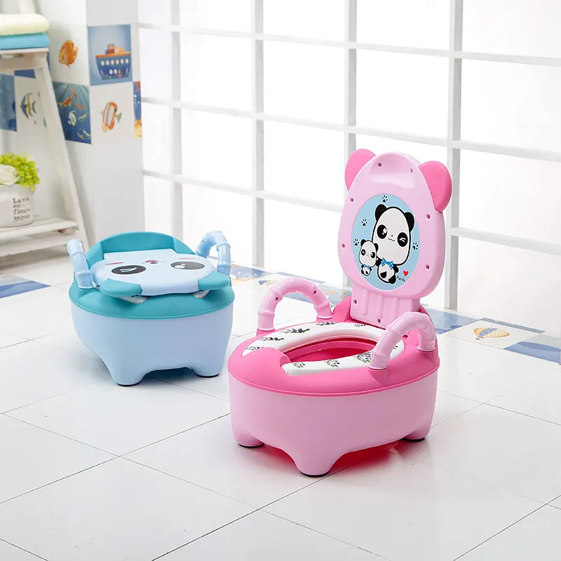 Cartoon theme baby potty ergonomic design with pvc cushion removable toilet bowl Cartoon theme baby potty ergonomic design with pvc cushion removable toilet bowl
