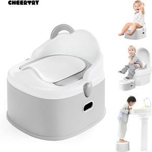 3 in 1 convertible baby Potty with step stool included