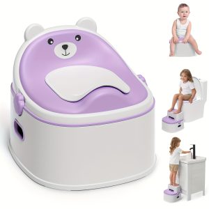 3 in 1 convertible baby Potty with step stool included