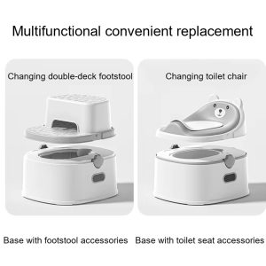3 in 1 convertible baby Potty with step stool included