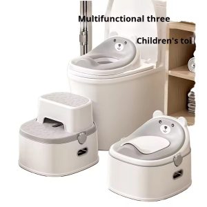 3 in 1 convertible baby Potty with step stool included