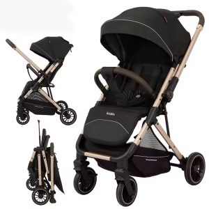 Kidilo easy fold baby stroller/Pushchair , with reversible handle ( newborn to 25 kgs)
