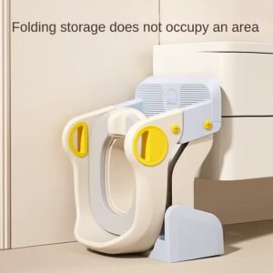 3-in-1 children's potty training toilet with a step stool.