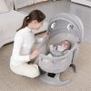 Mastela InfiniOrbit™ electric cradle swing - Premium 3-in-1 multi-motion Baby Rocker and Seat with smart app Control, Bluetooth and Breathable Mesh