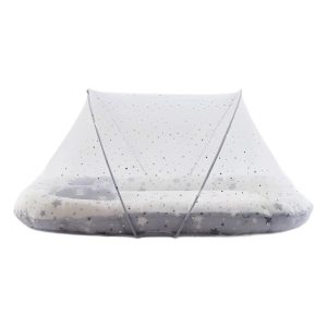 Unique Baby Co-sleeper/ lounger with head pillow and Mosquito Net