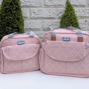 2 in 1 Chicco diaper bag set/ mummy bag