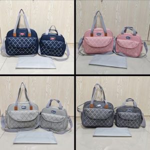 2 in 1 Chicco diaper bag set/ mummy bag